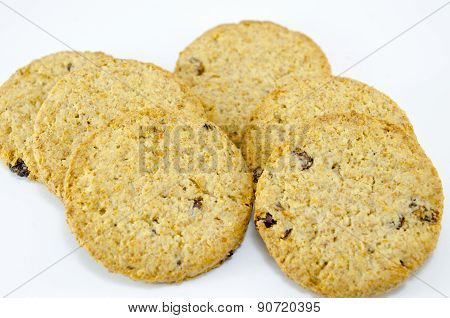 Integral Cookies On White