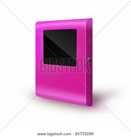 Interactive Information Kiosk Terminal Stand