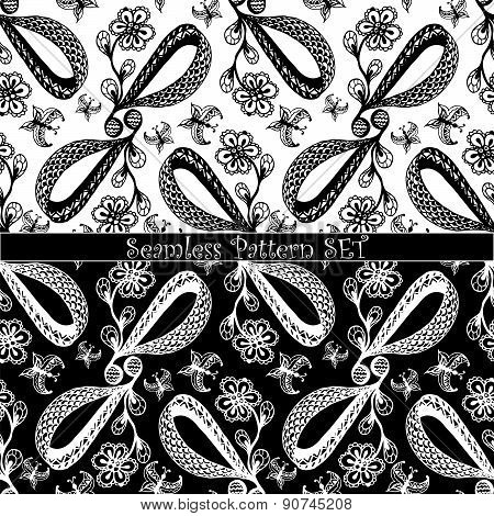 set of seamless pattern