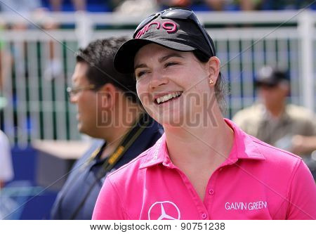 Caroline Masson At The Ana Inspiration Golf Tournament 2015
