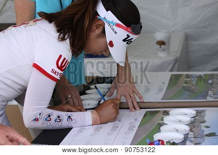 Chella Choi At The Ana Inspiration Golf Tournament 2015