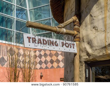 Generic trading post sign