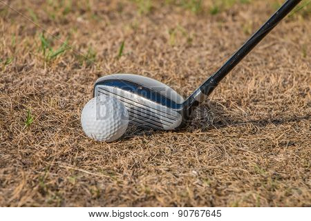 Drive golf with sunlight