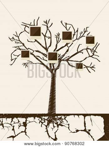 Family design over beige background vector illustration