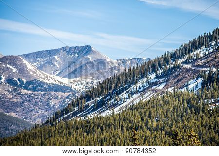 Colorado Rocky Mountains Near Monarch Pass