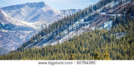 Colorado Rocky Mountains Near Monarch Pass