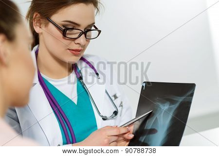 X-ray Picture And Doctor
