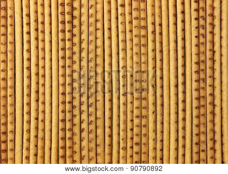 Straight crispy straw