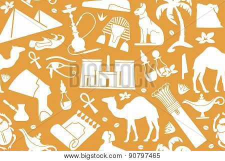 Egyptian seamless background