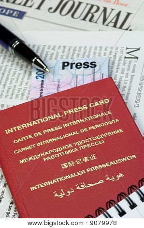 Carte de presse internationale
