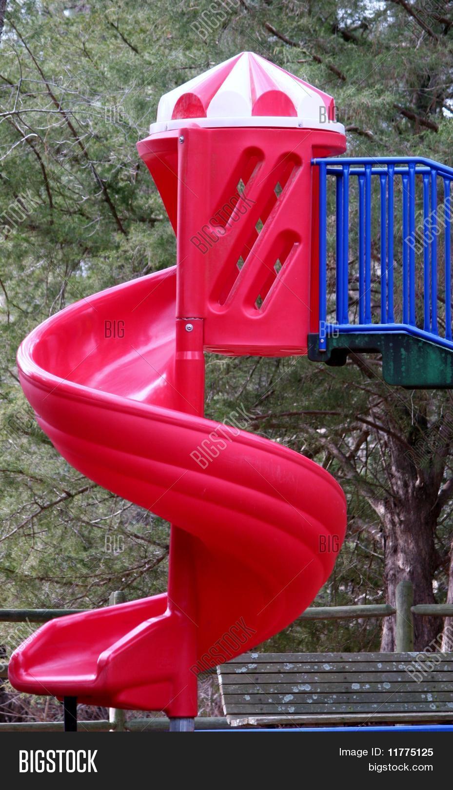 playgroud swirl slide image photo free trial bigstock swirly slide