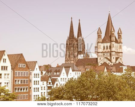 Koeln Dom Vintage