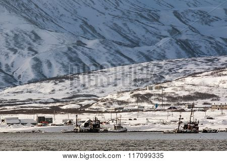 city of Severo Kurilsk on the Russian island of Paramushir