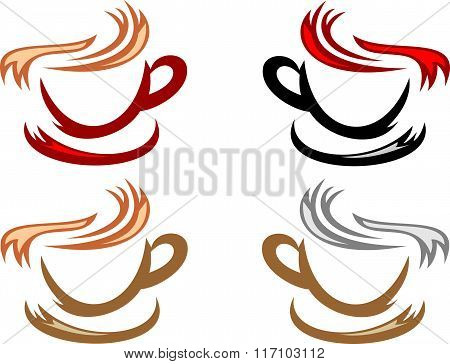 stock logo hot drink