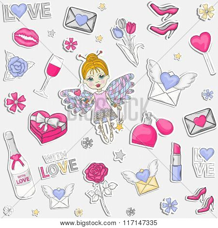 With Love pattern