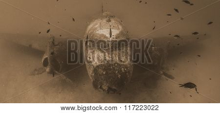 Aircraft wreck