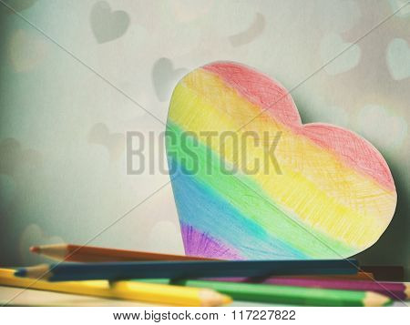 Gay Heart Shape