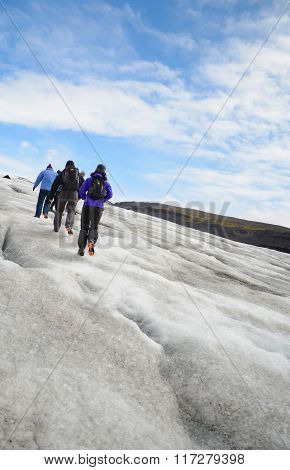 Solheimajokull Glacier
