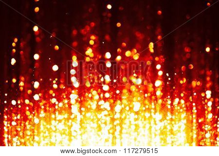 Abstract lights like fire background