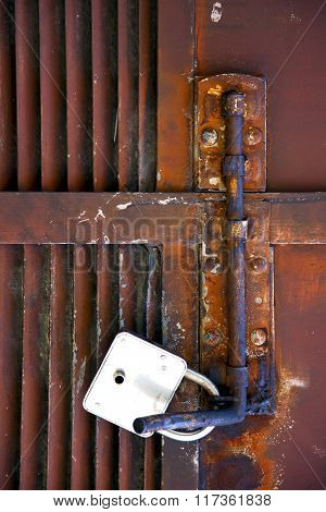 Abstract Cross       Closed Rusty Door    Mornago