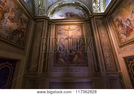 Interiors Of Palazzo Barberini, Rome, Italy