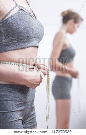 Girl Loosing Weight