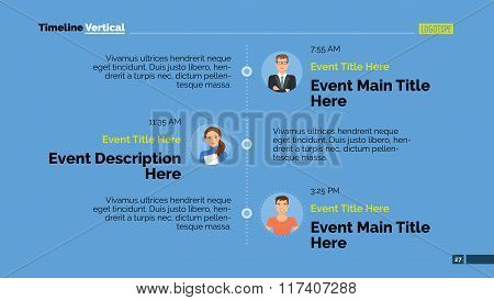 Vertical timeline slide 2