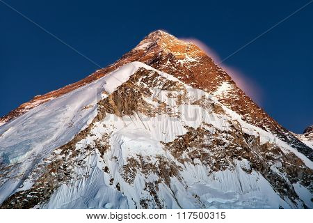 Nightly View On Top Of Mount Everest