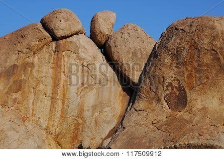 Stone boulders of Hampi