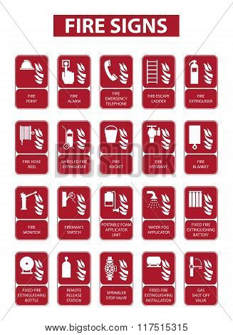 fire signs