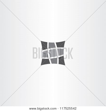 Square Pillow Vector Icon Design
