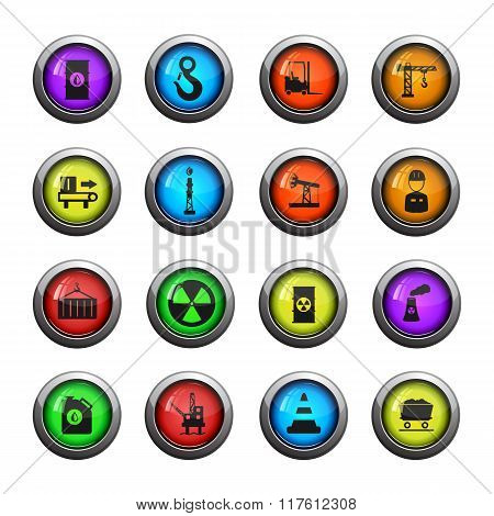Industrial simply icons