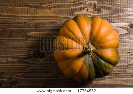 Top View Of Large Cucurbita
