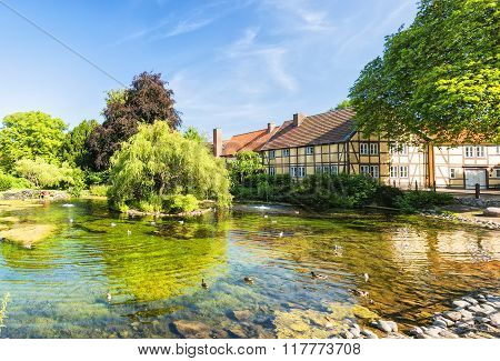 Ystad Monastery Pond