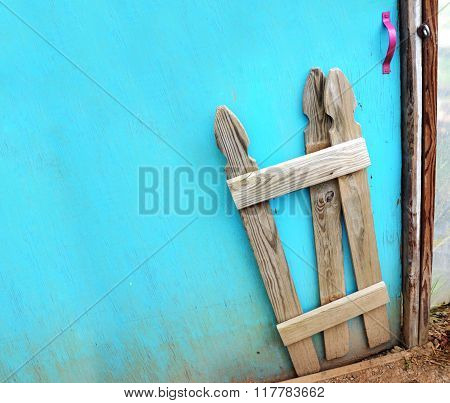 Background Greenhouse Door Two