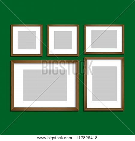 Photo frames set