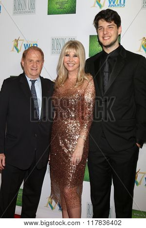 LOS ANGELES - FEB 10:  Mike Medavoy, Irena Medavoy, Nick Medavoy at the 17th Annual Women's Image Awards at the Royce Hall on February 10, 2016 in Westwood, CA