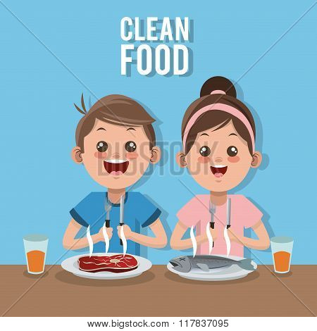 Clean food design