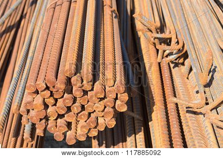 Steel Bar For Reinforcement Of Building.