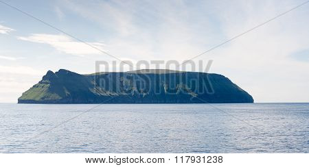 Stora Dimun Island On The Faroe Islands