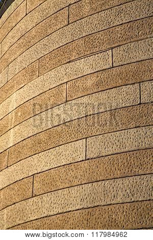 In Cislago  Street Lombardy Italy  Varese     Pavement Of A Curch And Wall Marble
