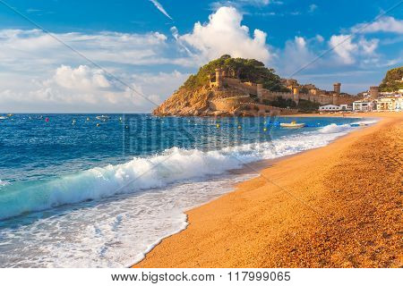 Tossa de Mar on the Costa Brava, Catalunya, Spain