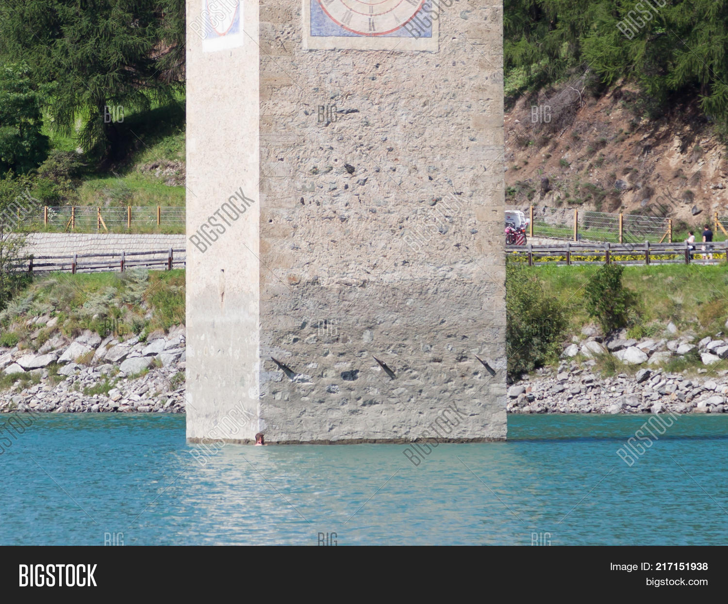 Submerged Tower Image & Photo (Free Trial) | Bigstock