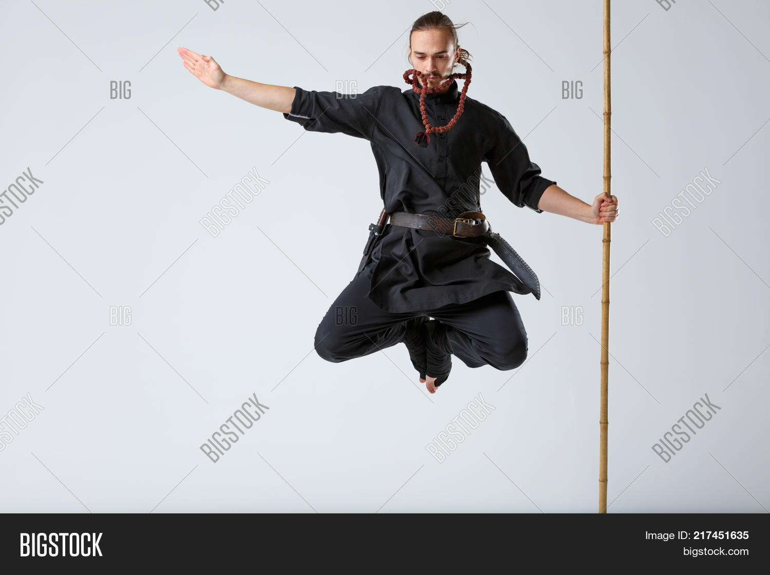 Ninja Man Long Hair Image & Photo (Free Trial) | Bigstock