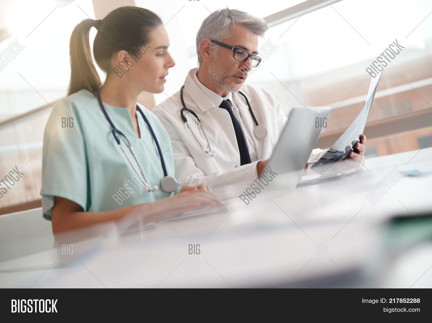 Doctor Nurse Office Image & Photo (Free Trial) Bigstock