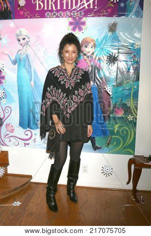 LOS ANGELES - NOV 26:  Kelly Hu at the Amelie Bailey 2nd Birthday Party at Private Residence on November 26, 2017 in Studio City, CA