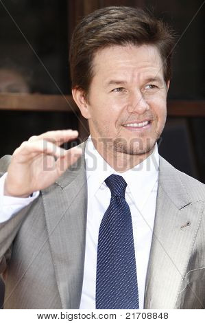 LOS ANGELES - heinäkuu 29: Mark Wahlberg seremoniassa, jossa Mark Wahlberg on kunnia kanssa tähti 