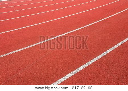 Athletics Hundred Meters Start Line