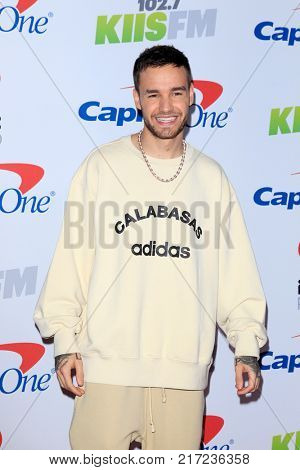 LOS ANGELES - DEC 2:  Liam Payne at the Jingle Ball 2017 at the Forum on December 2, 2017 in Inglewood, CA