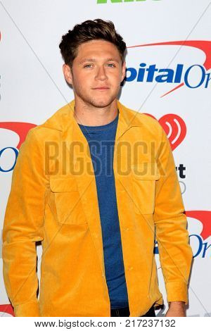 LOS ANGELES - DEC 2:  Niall Horan at the Jingle Ball 2017 at the Forum on December 2, 2017 in Inglewood, CA